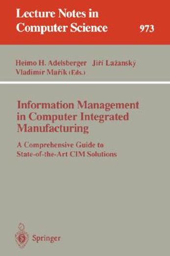 information management in computer integrated manufacturing (en Inglés)