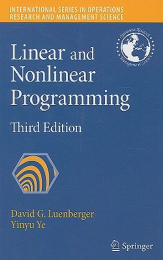 linear and nonlinear programming