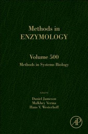 methods in enzymology,methods in systems biology