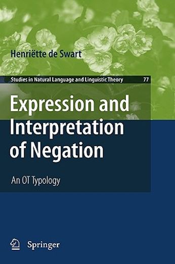 expression and interpretation of negation,an ot typology