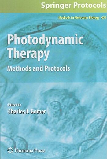 photodynamic therapy,methods and protocols