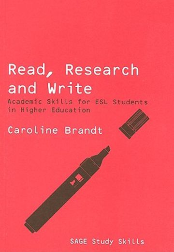 Read, Research and Write: Academic Skills for ESL Students in Higher Education