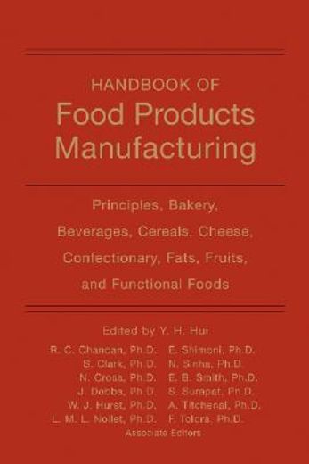 handbook of food products manufacturing
