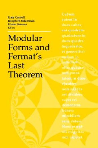 modular forms and fermat s last theorem (en Inglés)