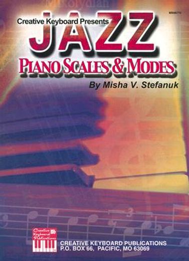 jazz piano scales & modes (en Inglés)