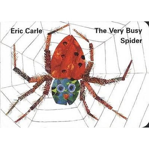 (carle). very busy spider board book (puffin)