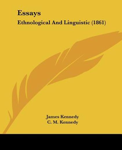essays: ethnological and linguistic (186