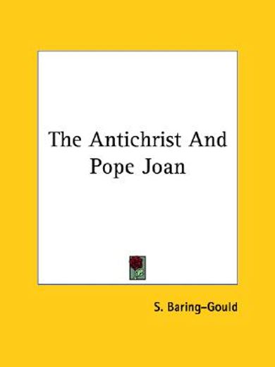 the antichrist and pope joan