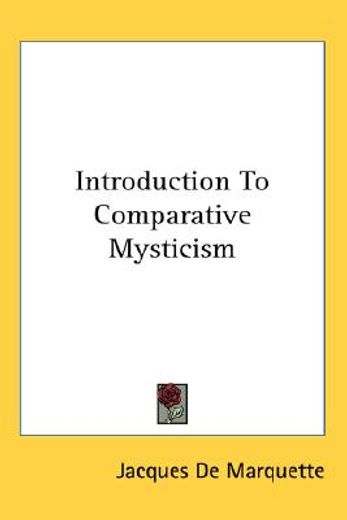 introduction to comparative mysticism