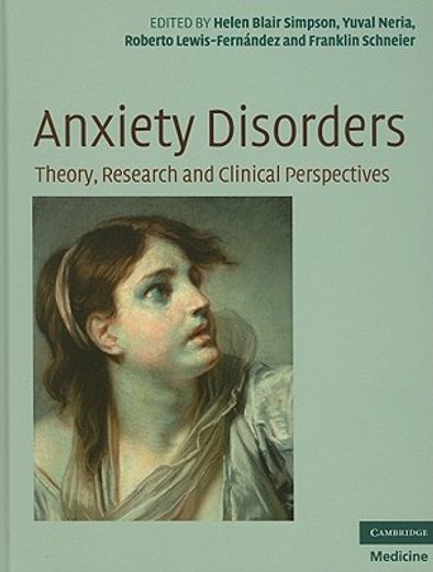 anxiety disorders,theory, research and clinical perspectives