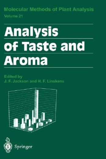 analysis of taste and aroma, 274pp, 2002 (en Inglés)