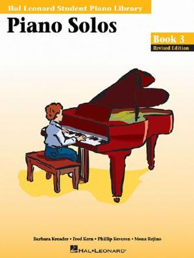 Piano Solos - Book 3: Hal Leonard Student Piano Library (en Inglés)