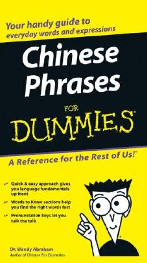 chinese phrases for dummies (en Inglés)