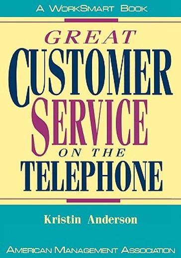 great customer service on the telephone (en Inglés)