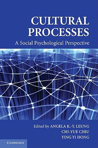 cultural processes,a social psychological perspective