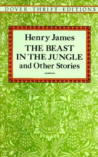 the beast in the jungle and other stories
