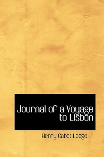 journal of a voyage to lisbon