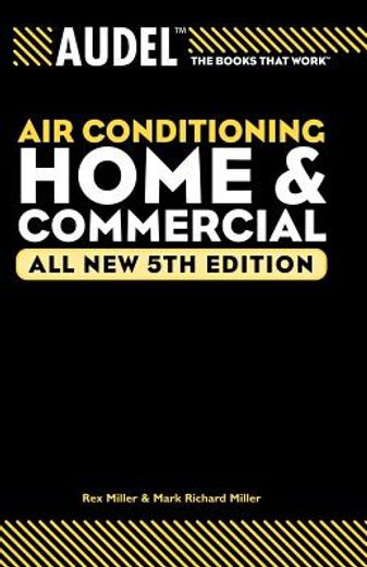 audel air conditioning,home and commercial (in English)