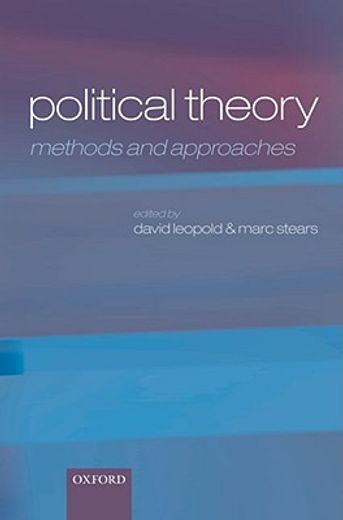 political theory,methods and approaches