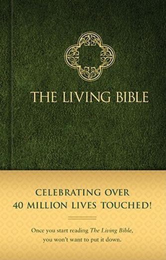 the living bible,red letter edition (in English)