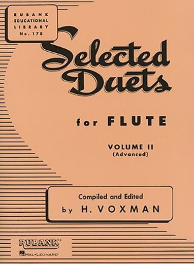 selected duets for flute,advanced