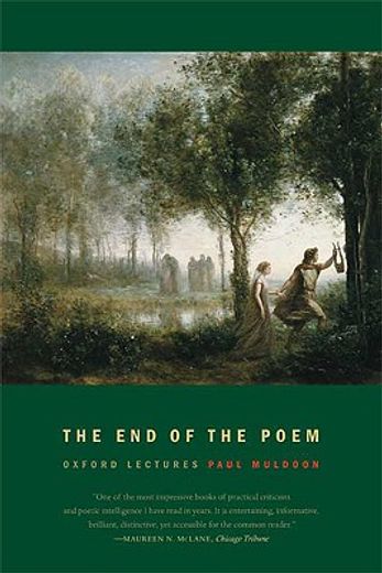 the end of the poem,oxford lectures