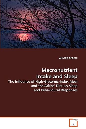 macronutrient intake and sleep