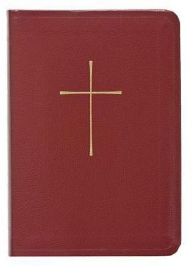 book of common prayer hymnal combination leather red the