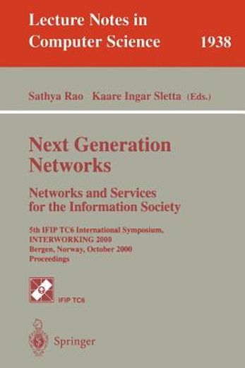 next generation networks. networks and services for the information society (en Inglés)
