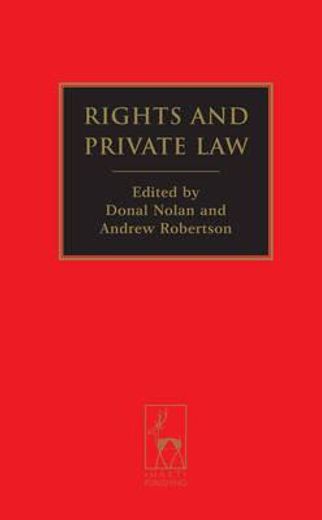 rights and private law (en Inglés)