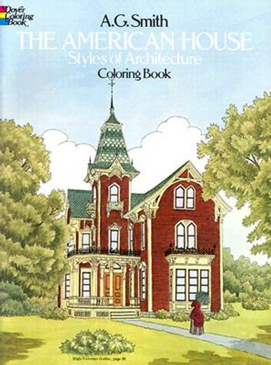 the american house styles of architecture coloring book