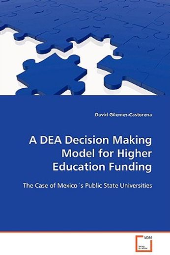 a dea decision making model for higher education funding