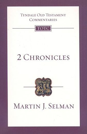 2 chronicles,an introduction and commentary (in English)