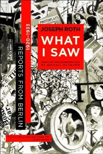 what i saw,reports from berlin, 1920-1933 (in English)