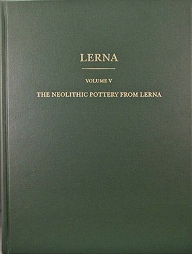 the neolithic pottery from lerna