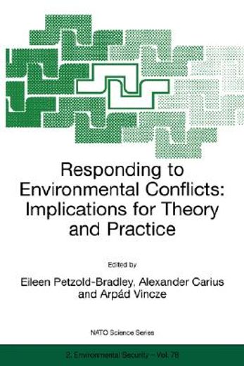 responding to environmental conflicts: implications for theory and practice (in English)