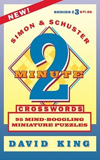 simon & schuster two-minute crosswords,series 3