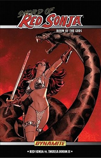 dynamite entertainment presents sword of red sonja, doom of the gods
