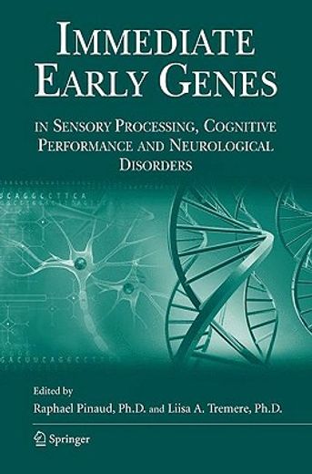 immediate early genes in sensory processing, cognitive performance and neurological disorders