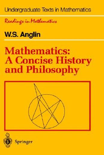 mathematics: a concise history and philosophy (in English)