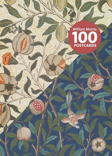 William Morris: 100 Postcards (en Inglés)