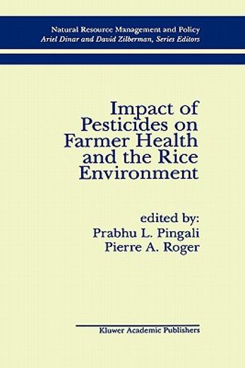 impact of pesticides on farmer health and the rice environment