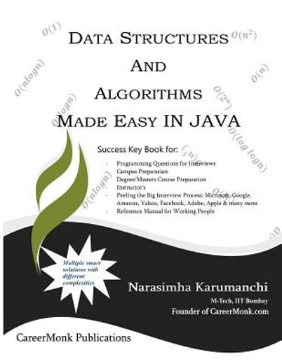 data structures and algorithms made easy in java