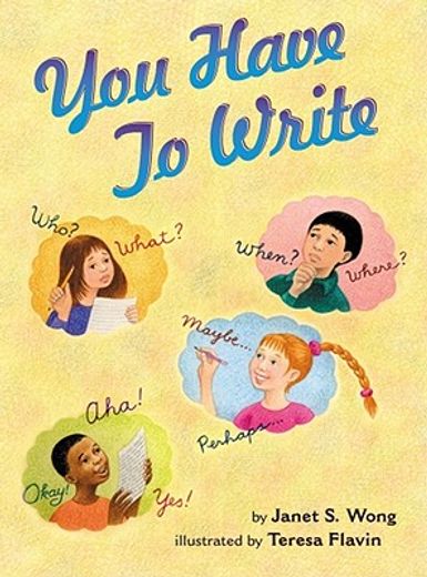 you have to write (en Inglés)