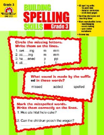 building spelling skills,grade 3 (in English)
