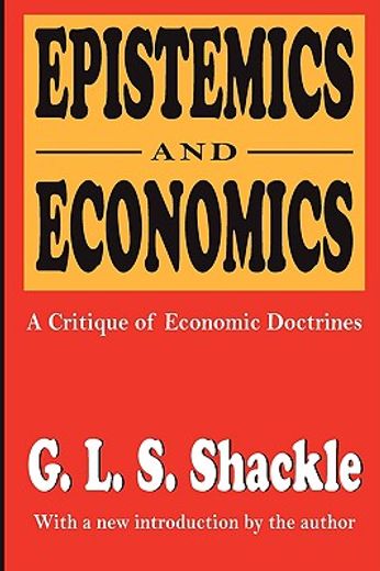 epistemics & economics,a critique of economic doctrines