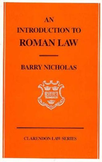 an introduction to roman law