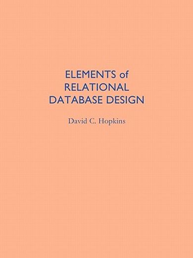 elements of relational database design