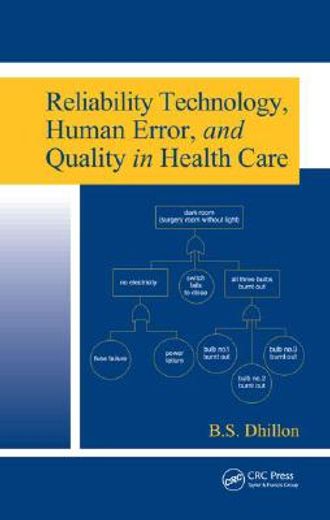 Reliability Technology, Human Error, and Quality in Health Care (en Inglés)