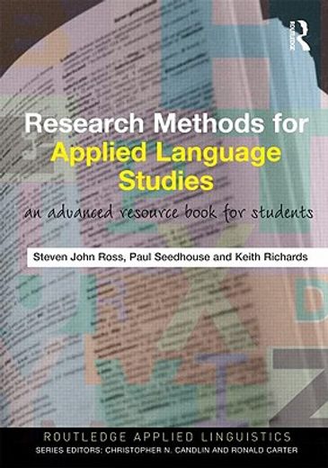 research methods in second language acquisition,an advanced resource book for students
